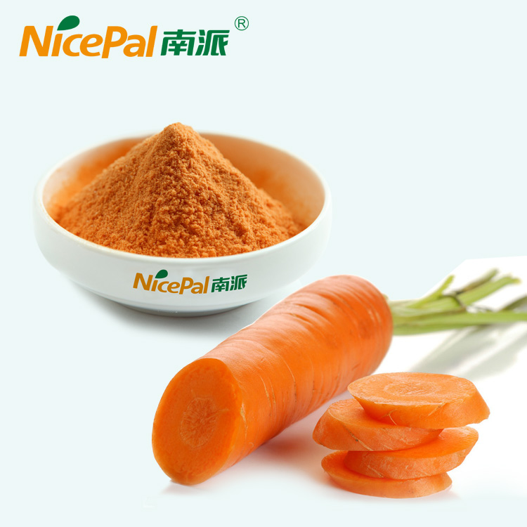 Rohes Karottenfaserpulver für die Gesundheit